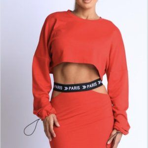 Cut out Two Piece Skirt